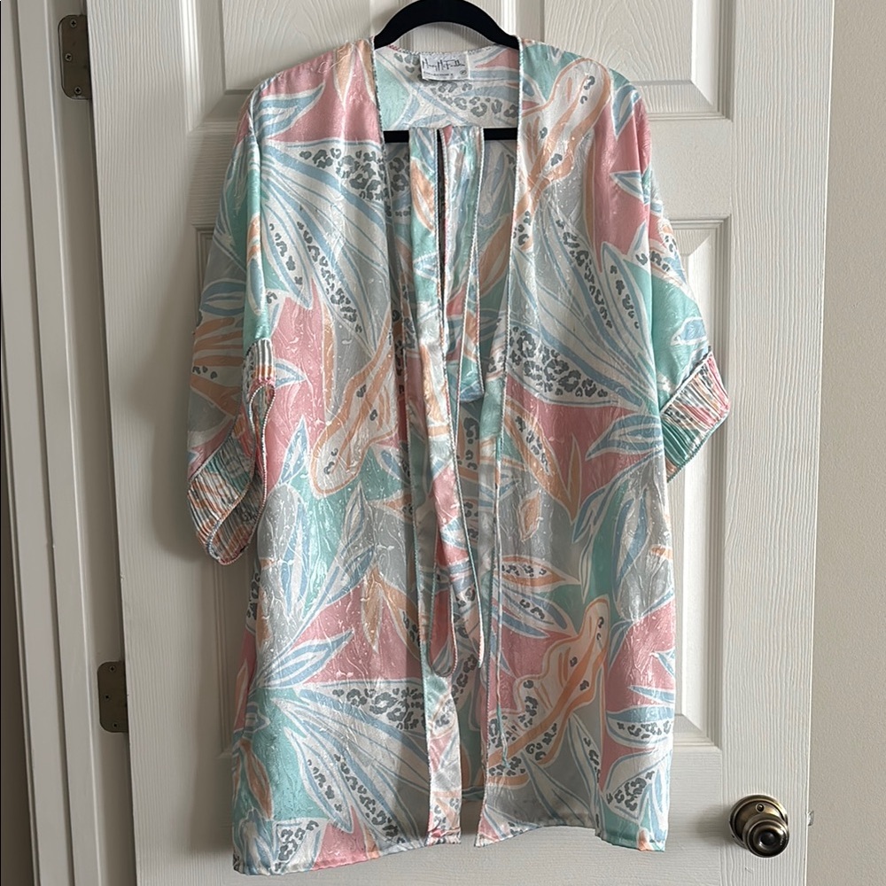 Mary McFadden Collection I Pastel Patterned Garment